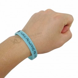 Druck logo armband mode förderung silikon armreif