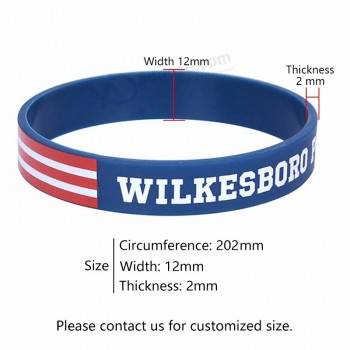 Promotional OEM Sport and dance fitness Silicone Wristband