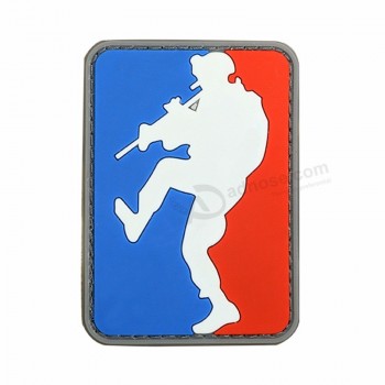 3D PVC Patch Tactical Morale Rubber Logo Badge Patches