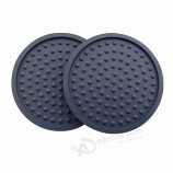 Esteira do copo do silicone aperto grande resistente nenhum deslizamento coasters de borracha da bebida quente para a tabela