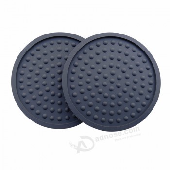 Silicone cup mat Large Tough Grip No Slip hot drink rubber coasters for Table