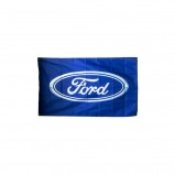 bandera de ford racing, banner de garaje, nuevo