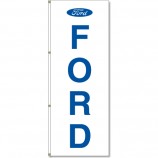 制造商定制高端3x8英尺垂直福特徽标标志