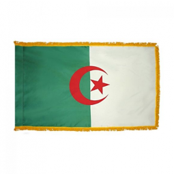 Bandera de la borla de poliéster de Argelia de casa votiva