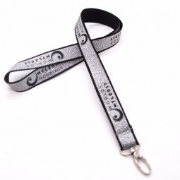 correa para el cuello llavero bling cordón de ruptura cordón de muñeca con porta credencial de identificación