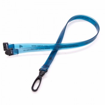 customized safety PVC lanyard with full color printing