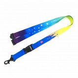 Polyester Lanyard und Color Gradient Sublimation Lanyard