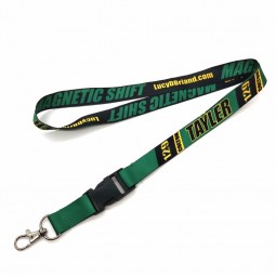 custom neck printed ribbon Dye sublimation lanyard