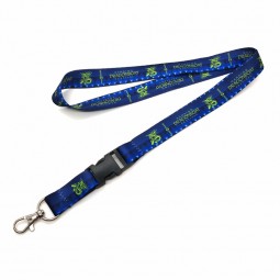 custom insertion type sublimation neck printing lanyard