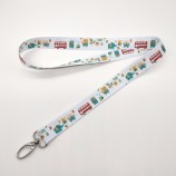 billige personalisierte einzelne benutzerdefinierte Sublimation Lanyard