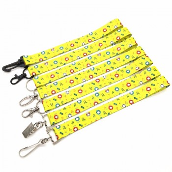 sublimatie polyester lanyard bedrukt lanyard met aangepast logo