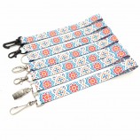 Sublimation des nationalen Stils von benutzerdefinierten Lichtfarben Lanyard