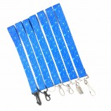 Fabrik passt billige Sublimation bedruckte Lanyard