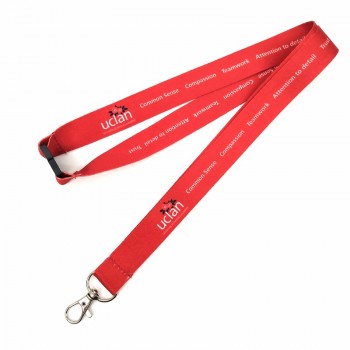 factory sublimation neck strap printing polyester lanyard