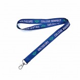Benutzerdefinierte Druck Shadow Embroidery Lanyard