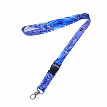 logo geprinte nationale smaak lanyards met id-kaarthouder