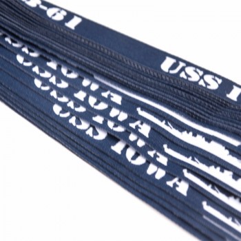correas de poliéster de buena calidad para cordones personalizados con logotipo