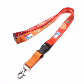 attractive and team spirit funny basketball lanyards for sale