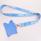 billige siebdruck logo id abzeichen halter lanyard