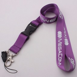 hochwertige Polyester-Metall-Clip-Siebdruck-Lanyard Lieferant