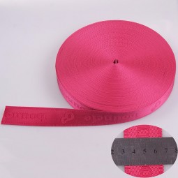 langlebiges einfarbiges Nylon-Jacquard-Logo, Großhandel für Sicherheitsgurte
