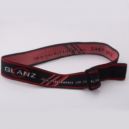 fascia elastica personalizzata per logo stampa frontale a sublimazione jacquard