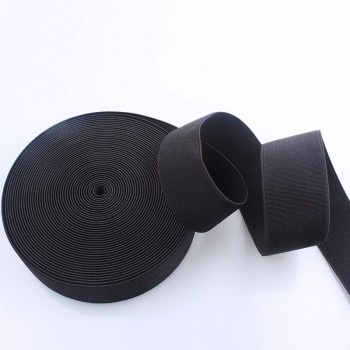 pliegue al por mayor sobre cintas elásticas de 1 pulgada con material de nylon