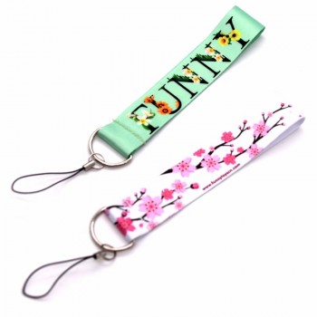 factory fashion key chain short lanyard for promotion