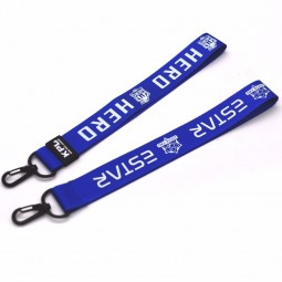 modische benutzerdefinierte Druck Werbegeschenk Handgelenk Lanyard Gurt für Schlüssel