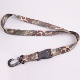 good reputation customize camouflage color lanyard