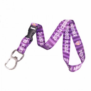 Fashional Bottle/Beer Opener Lanyards With Logo Sample Free