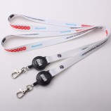 Bedrucktes Yoyo-Lanyard mit aufgedrucktem Heat-Transfer-Logo