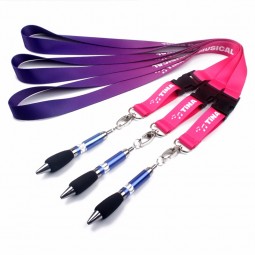 new design office gift pen with lanyard