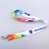 special custom polyester oval hook lanyard