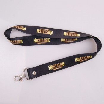 Promotional sublimation lanyards with logo custom