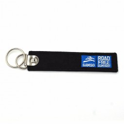 Newest Cheap Wholesale Polyester Fabric  CustomizedKey Chain