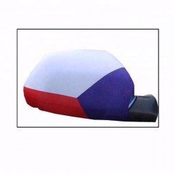 promotional printed custom czech republic car mirror cover