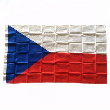 标准尺寸的定制捷克共和国国旗