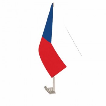 シルクスクリーン印刷チェコ共和国車の旗