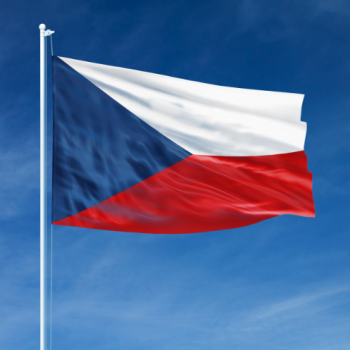 fabricante de banderas nacionales de los países de la República Checa