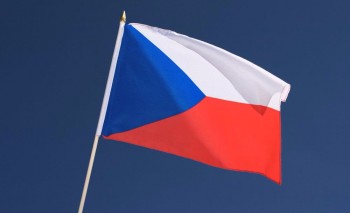 bandiera nazionale ceca con stampa a sublimazione termica in vendita