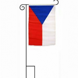 Decorative Czech Republic Garden Flag Polyester Yard Czech Flags
