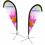 Advertising exhibition event outdoor Flying Beach Flag teardrop Flag