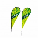 Außenwerbung Promotion benutzerdefinierte Teardrop Beach Flag Banner