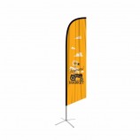 bandiere battenti bandiere pubblicità personalizzata piuma beach flags
