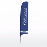 Windless Full Curve Werbebanner Feather Swooper Flutter Flag