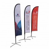 Stoff flattern Federmarkierungsfahne Strandflagge mit individuellem Design