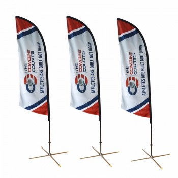 promotional business advertising swooper flutter feather flag / banner