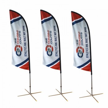 promotionele zakelijke reclame swooper flutter veer vlag / banner