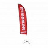 Werbungsausstellungsereignis Feder-Flaggen-Fliegen-Strand-Flaggenfahnenstand im Freien